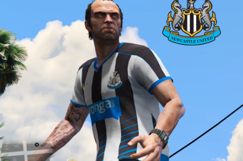 Newcastle United 2015/16 home shirt for Trevor